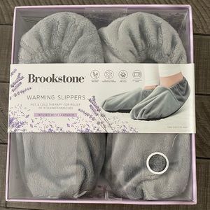Brookstone warming slippers